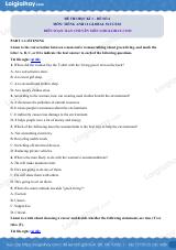 Đề thi học kì 1 Tiếng Anh 12 Global Success - Đề số 6